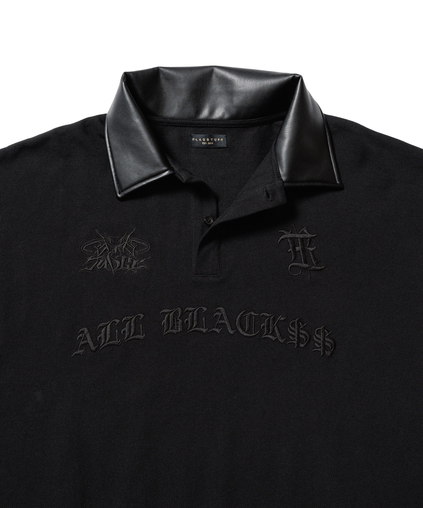 "ALL BLACK$$" RUGGER SHIRT