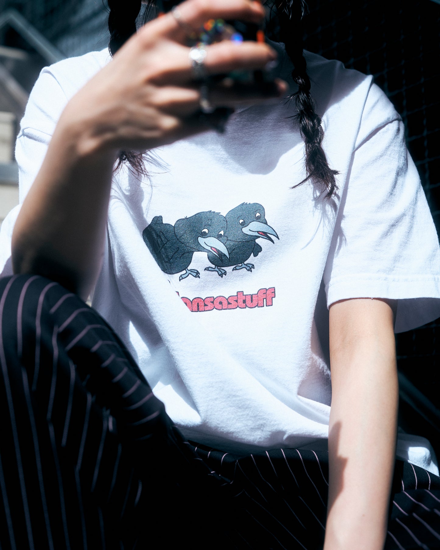 balansa × flagstuff crow tee