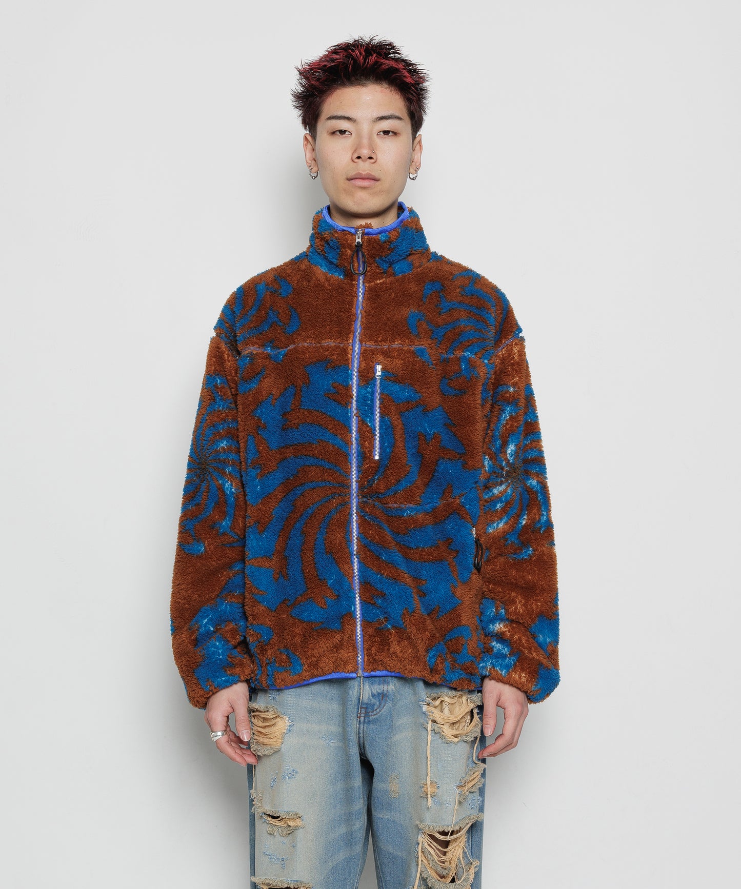 "SCREW" FLEECE JACKET