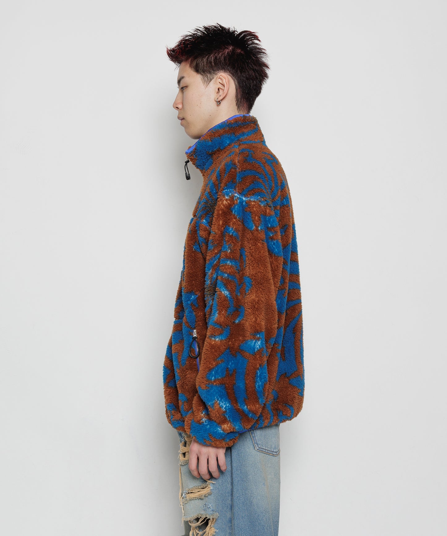 "SCREW" FLEECE JACKET