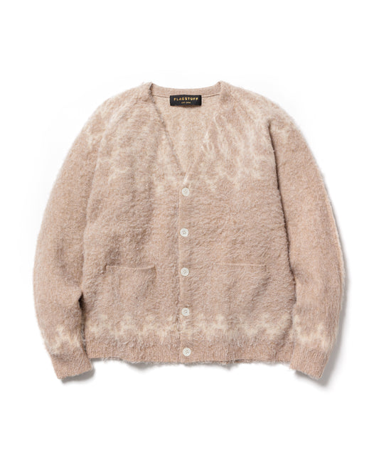 NORDIC MOHAIR CARDIGAN