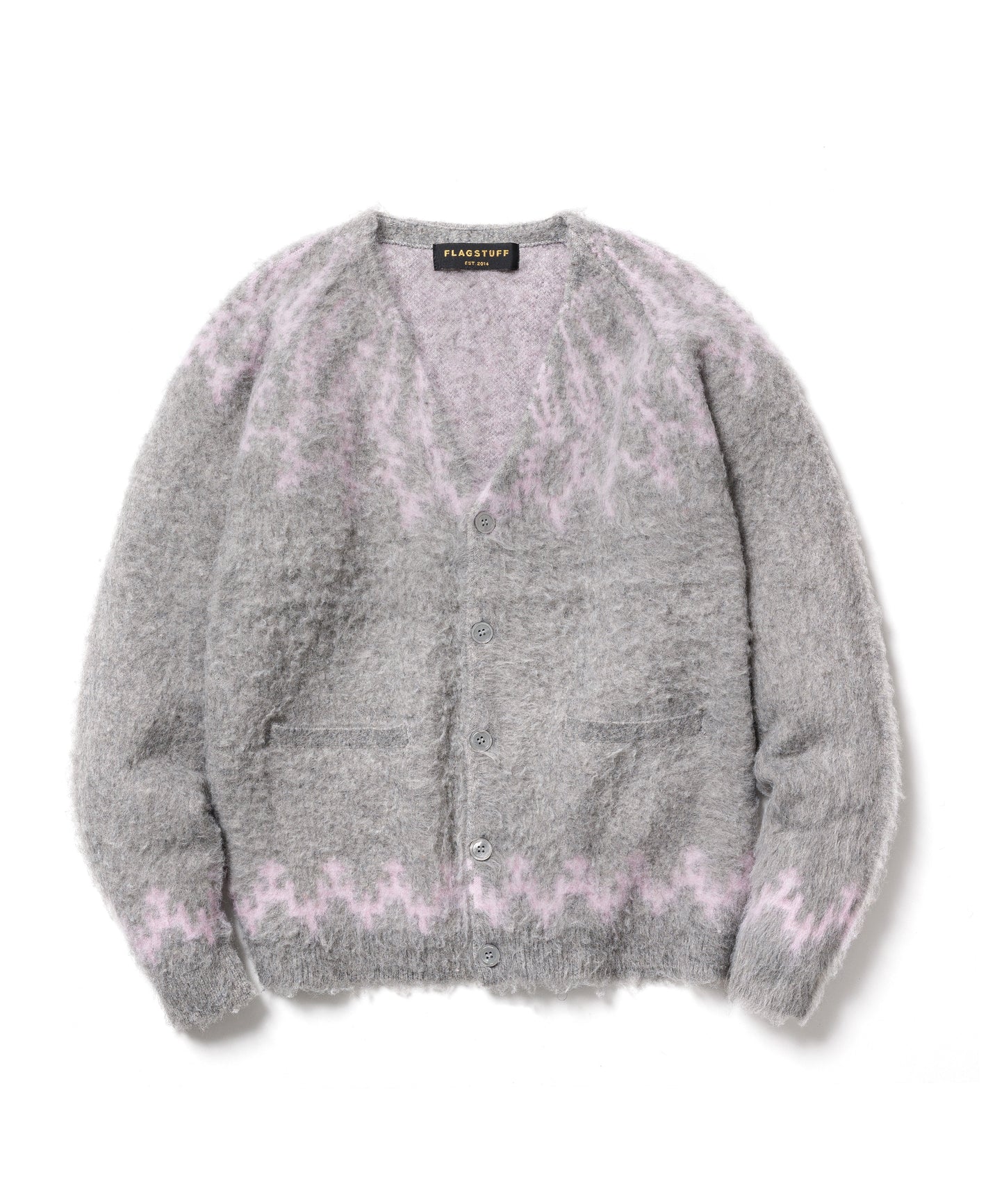 NORDIC MOHAIR CARDIGAN