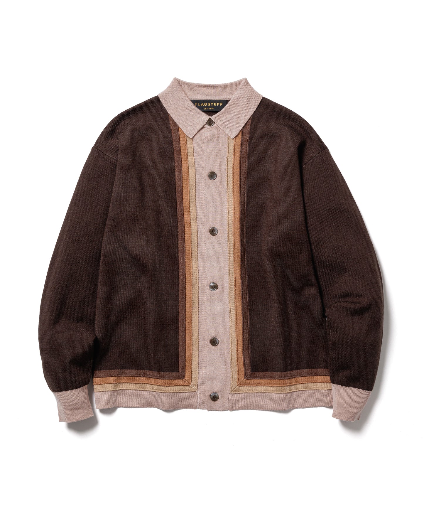 STRIPE KNIT CARDIGAN