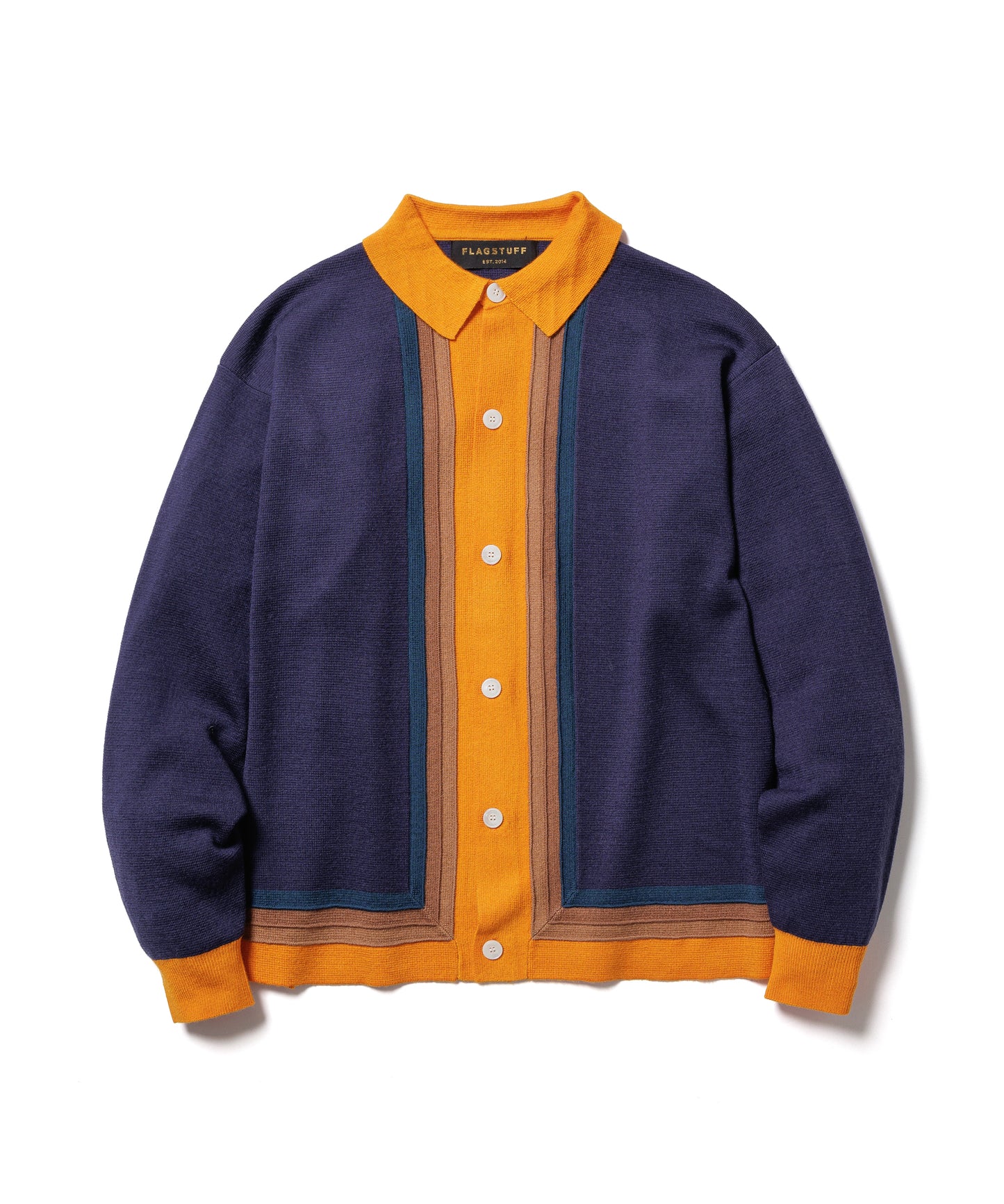 STRIPE KNIT CARDIGAN