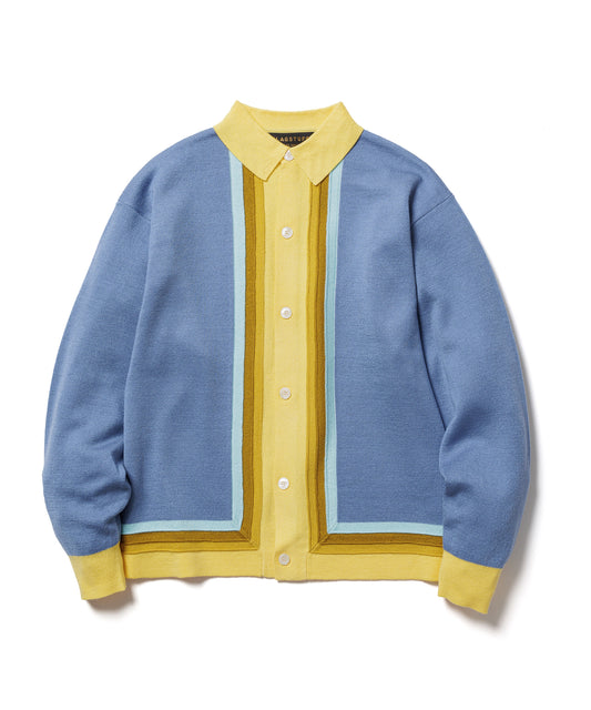 STRIPE KNIT CARDIGAN