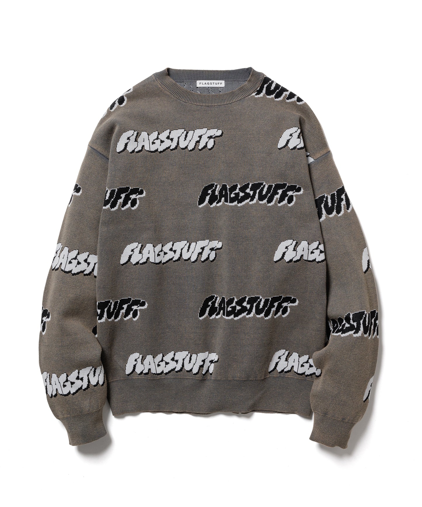 "F-LAGSTUF-F" COTTON SWEATER