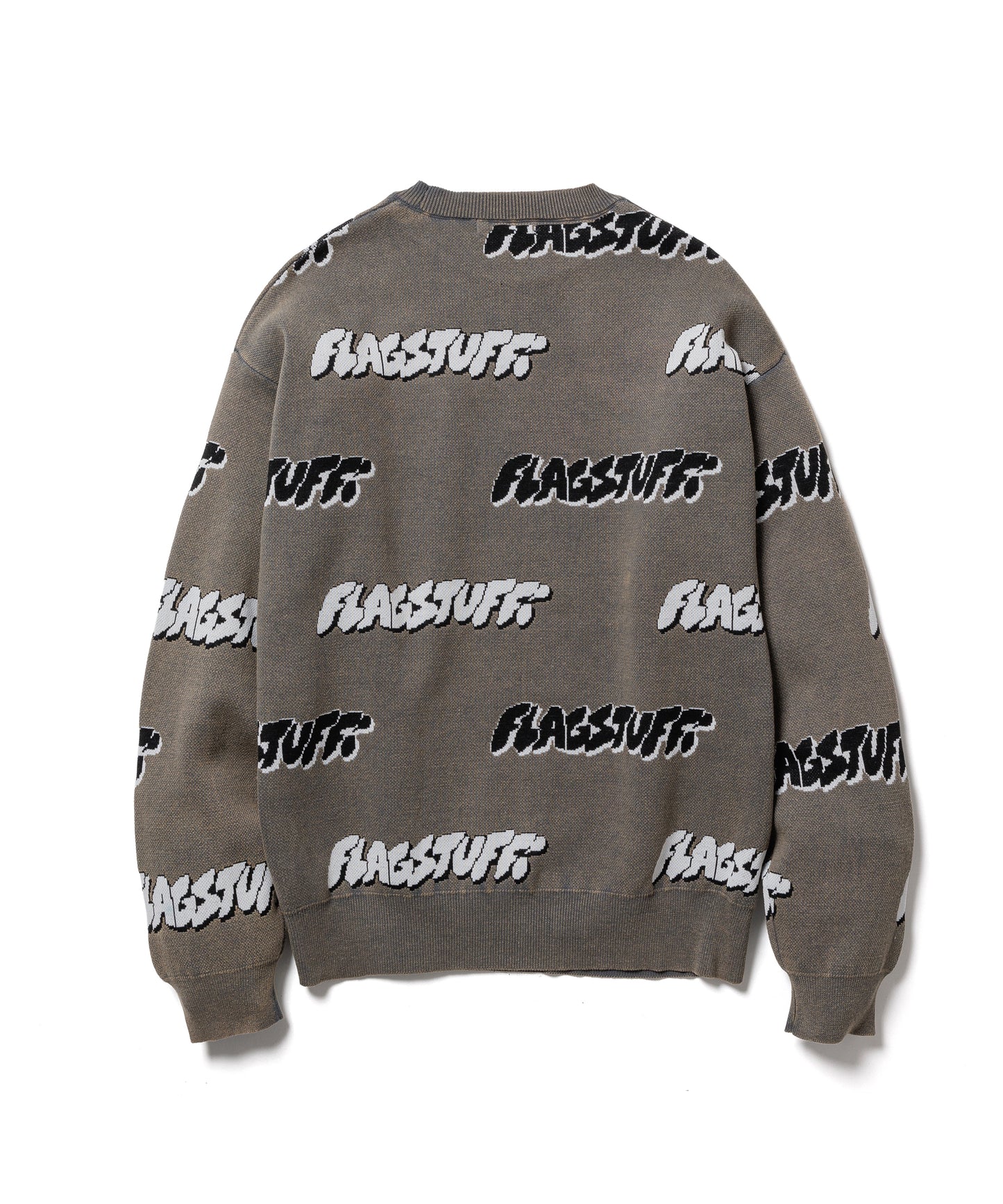 "F-LAGSTUF-F" COTTON SWEATER