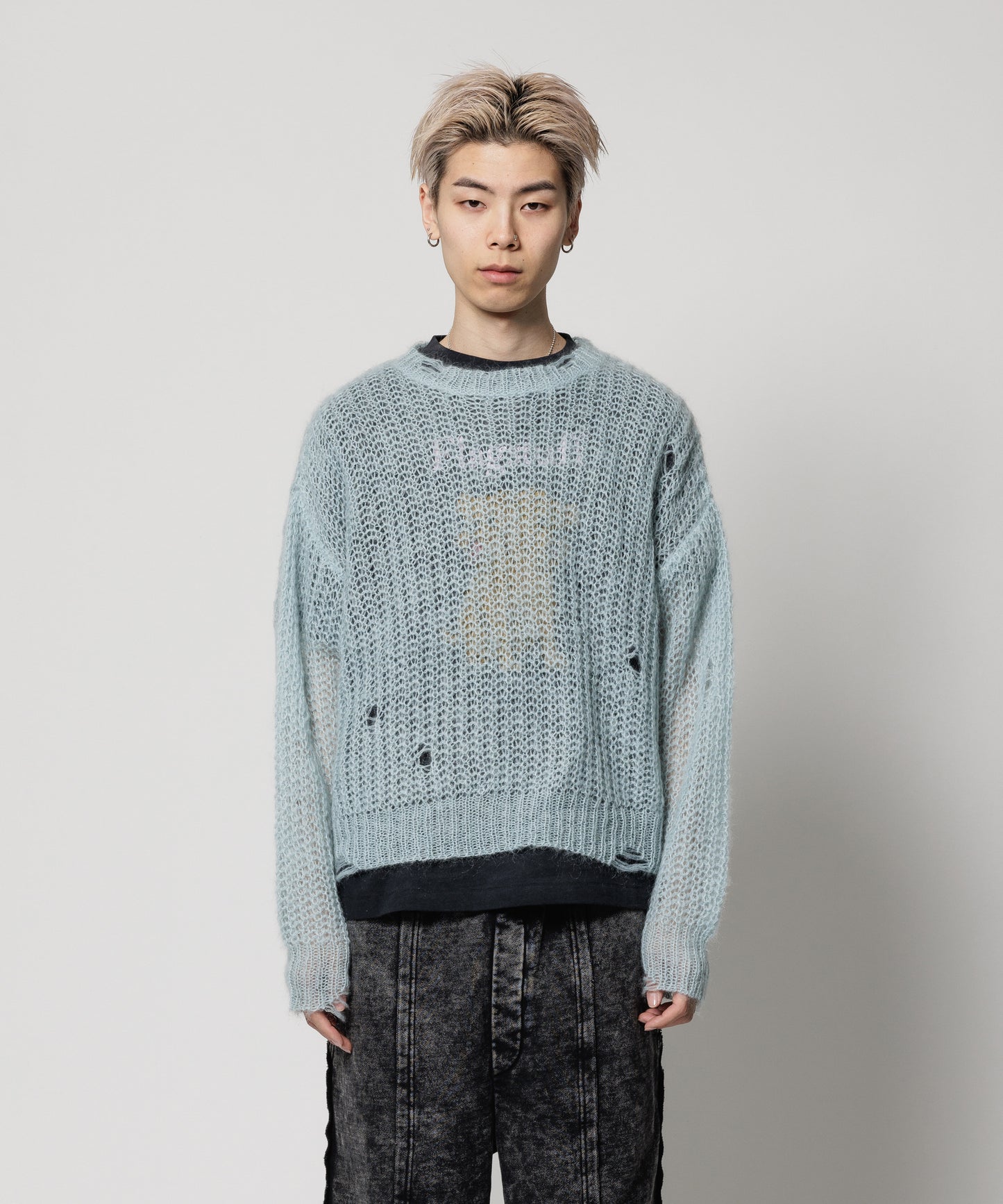 BORO MOHAIR KNIT