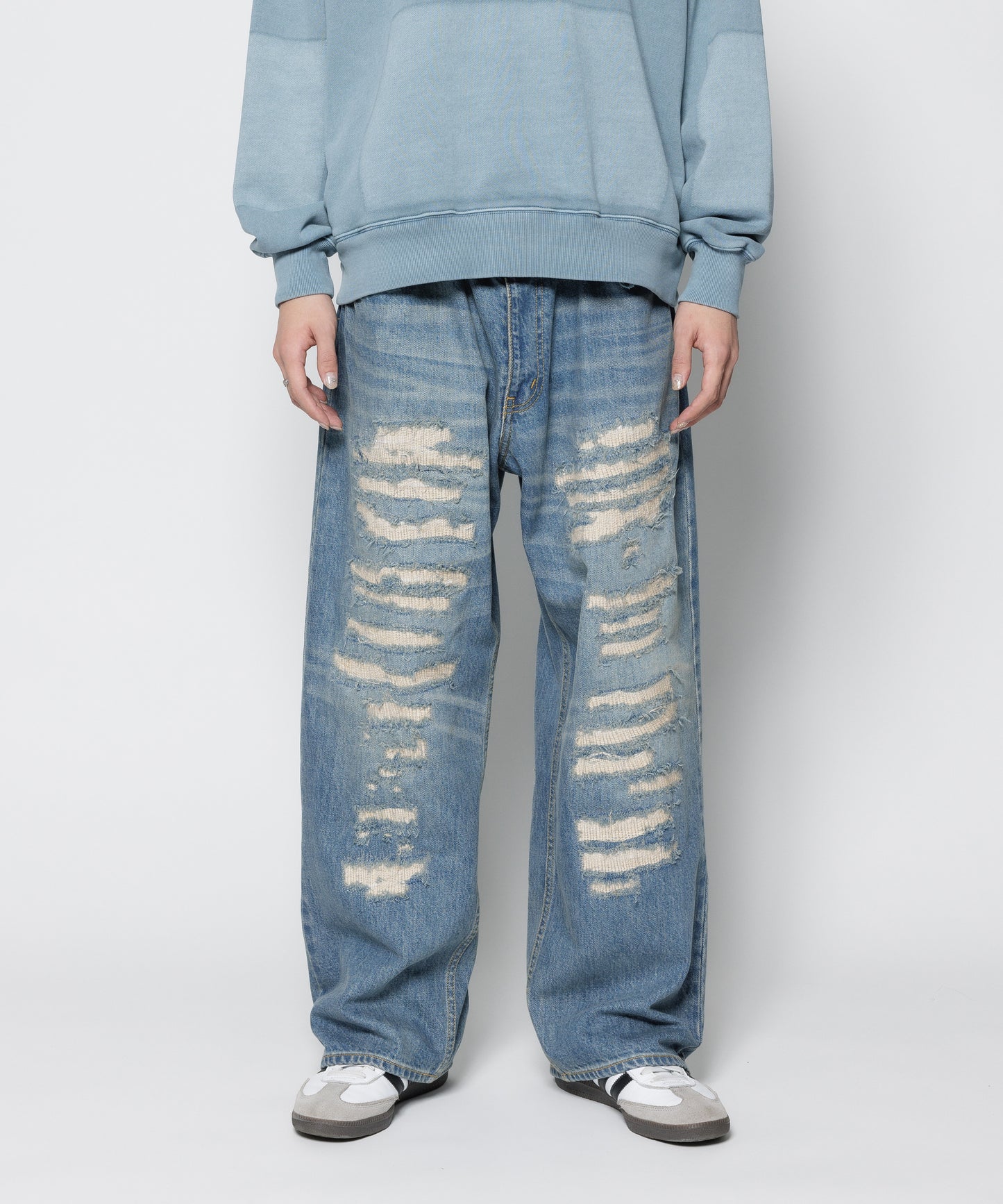 BORO BAGGIE DENIM PANTS