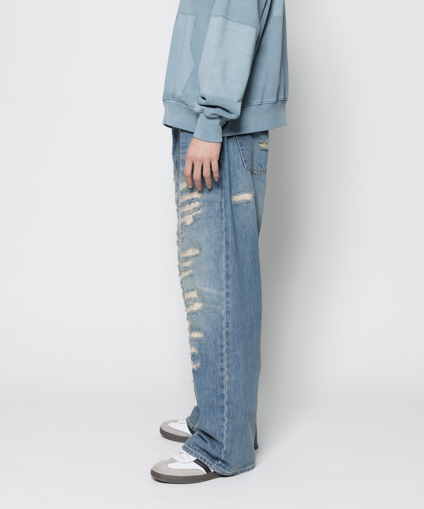 BORO BAGGIE DENIM PANTS