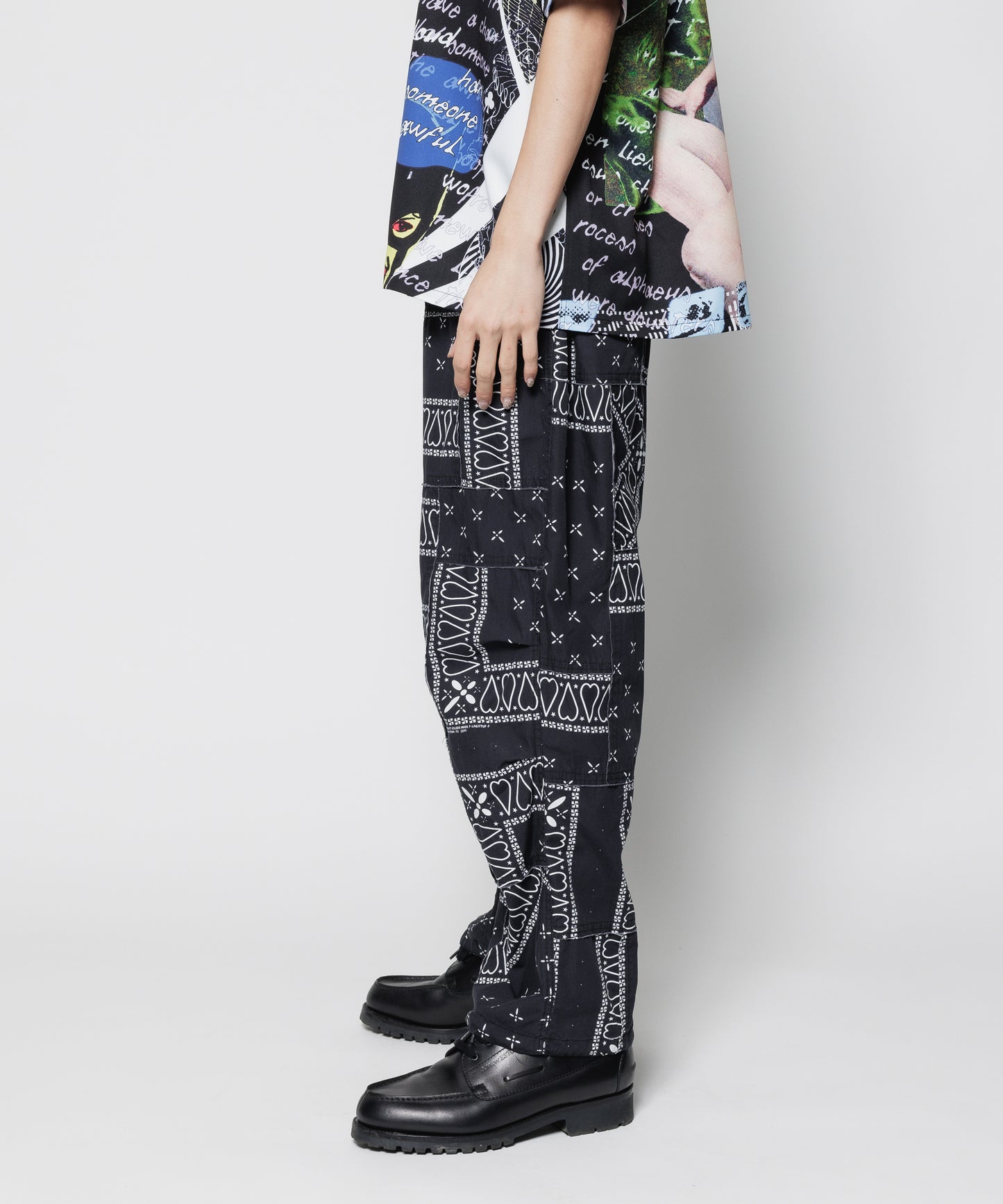 BANDANA PATCHWORK PANTS