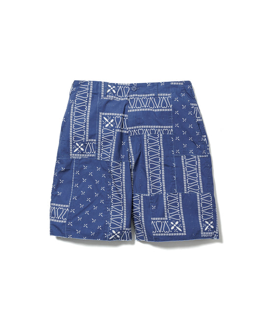 BANDANA PATCHWORK SHORTS