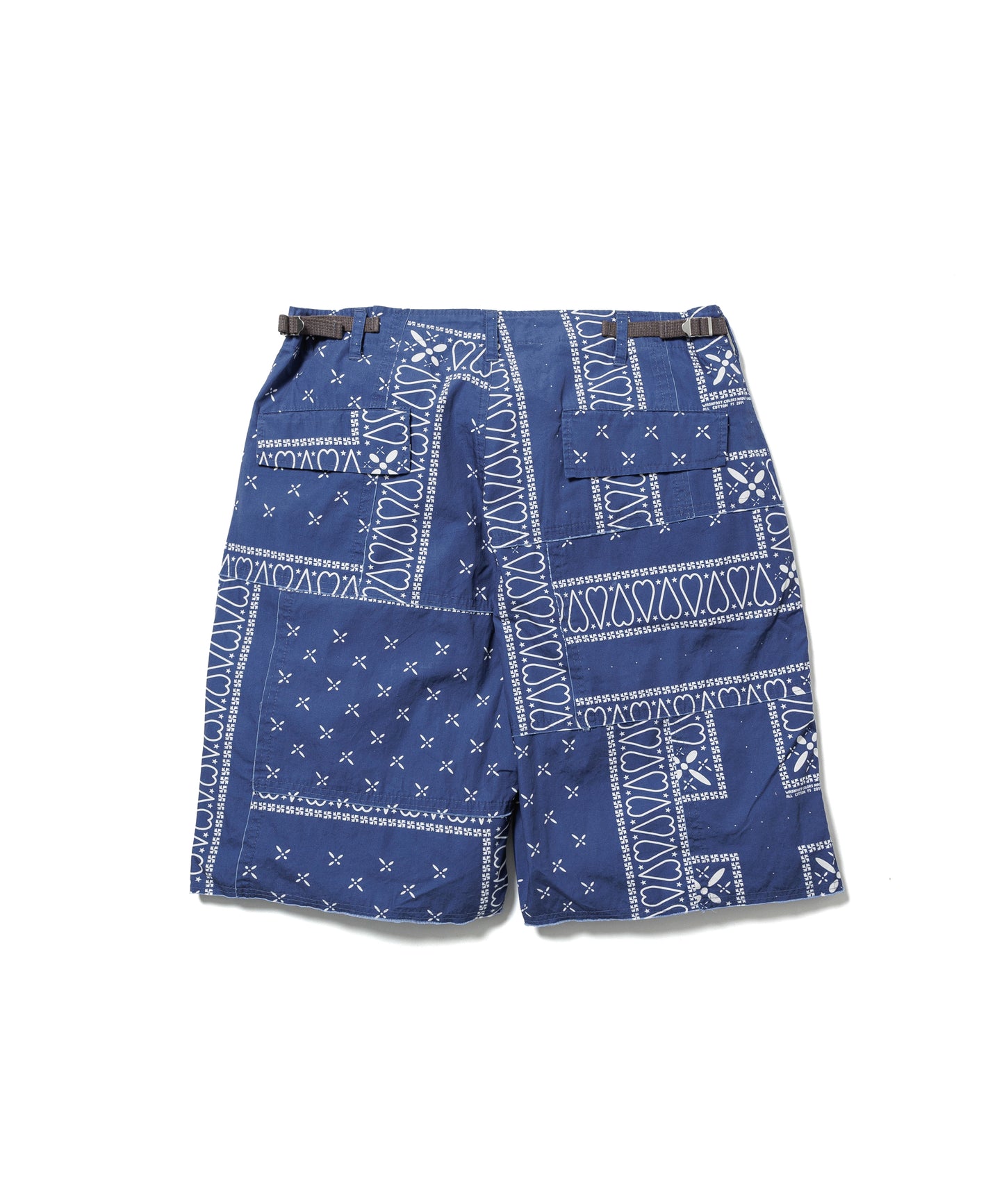 BANDANA PATCHWORK SHORTS