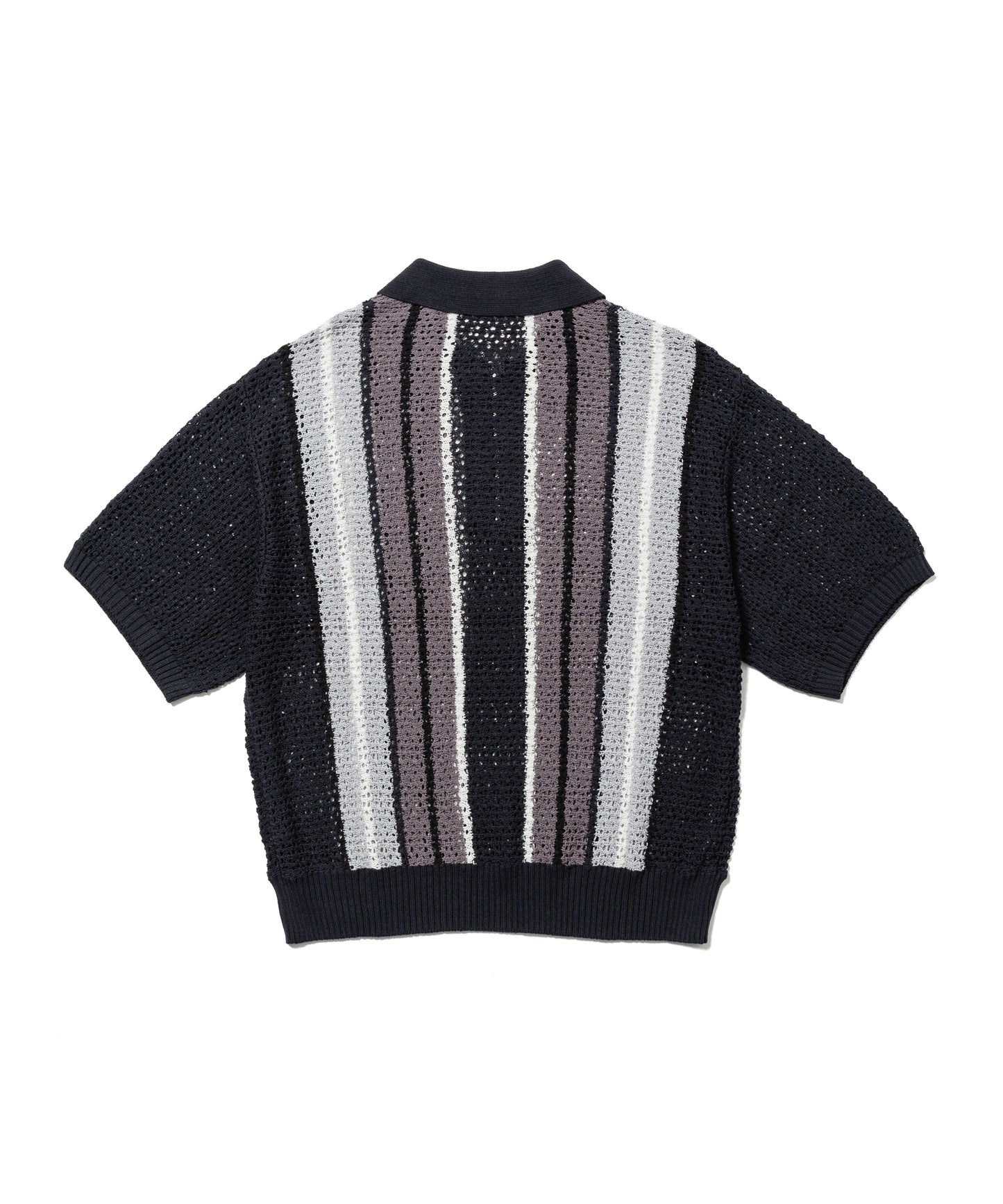 STRIPE S/S H/Z SUMMER SWEATER