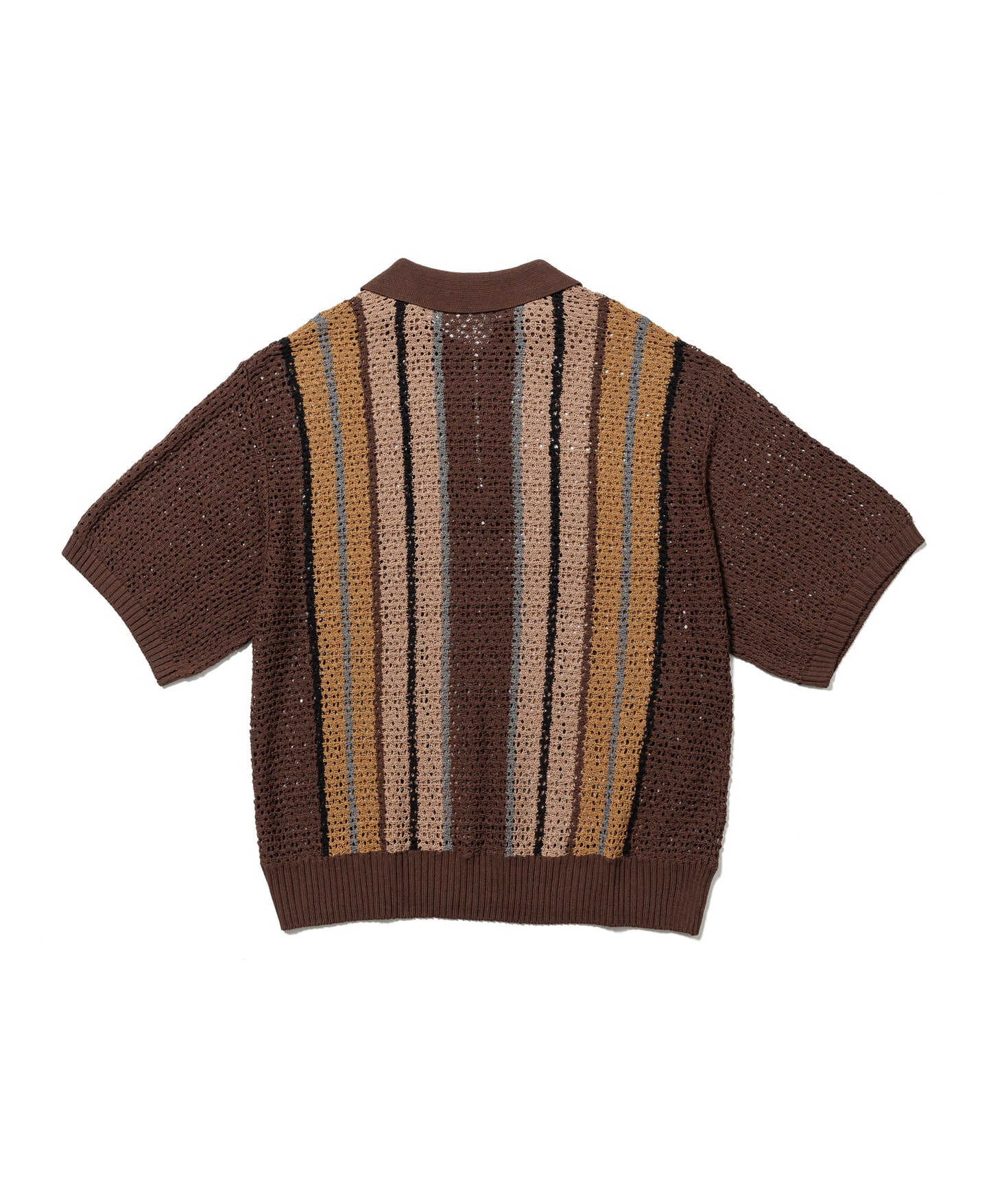 STRIPE S/S H/Z SUMMER SWEATER