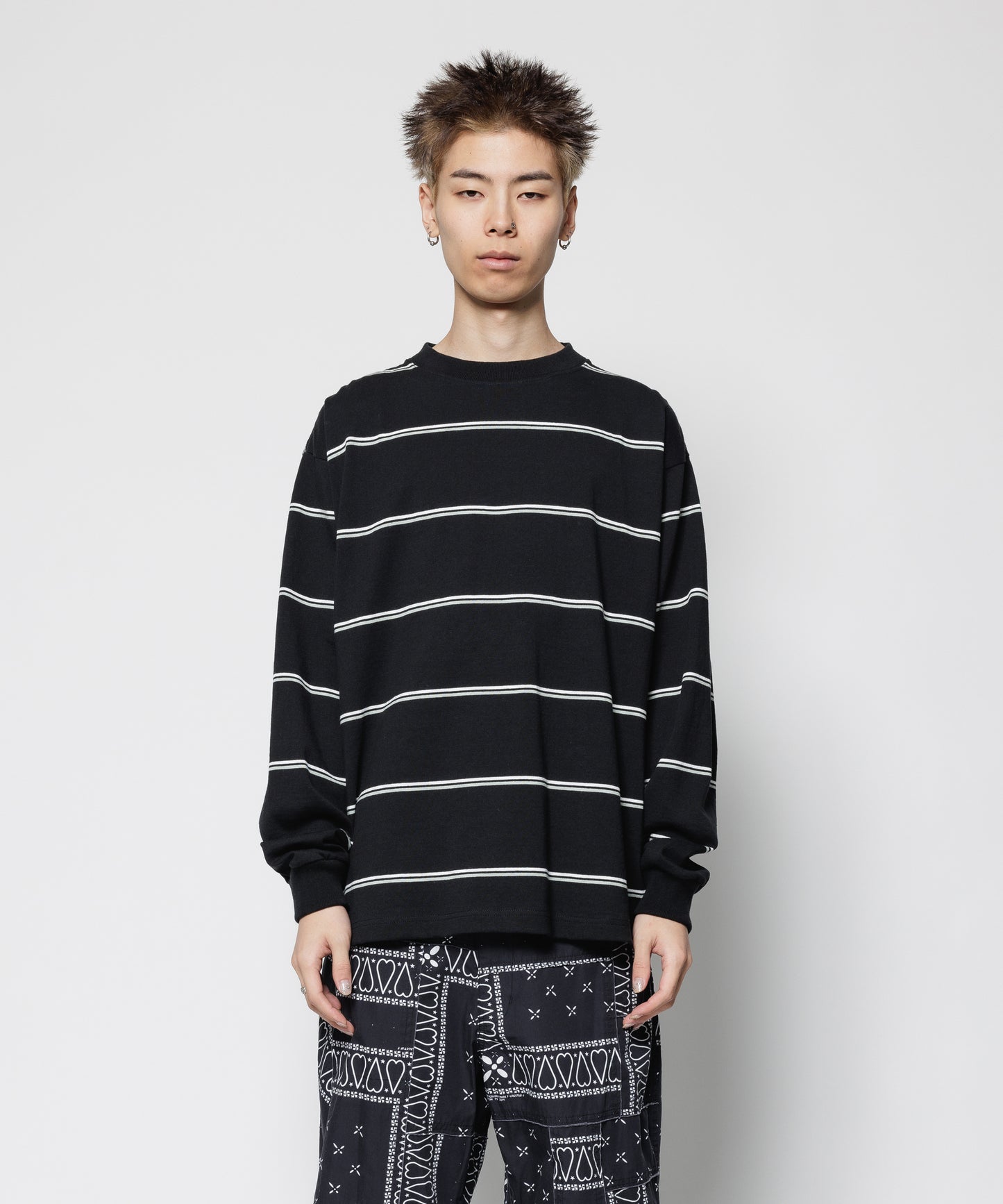 STRIPE LS Tee