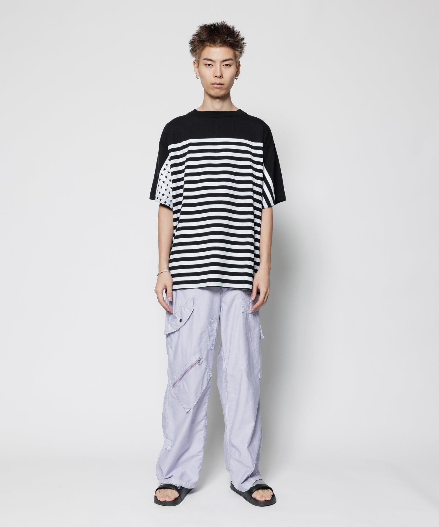 STAR&BARS Tee (xN.HOOLYWOOD)