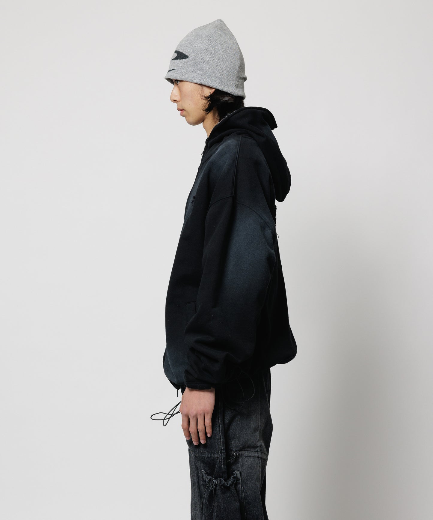 CPG LOGO FADE ZIP HOODIE