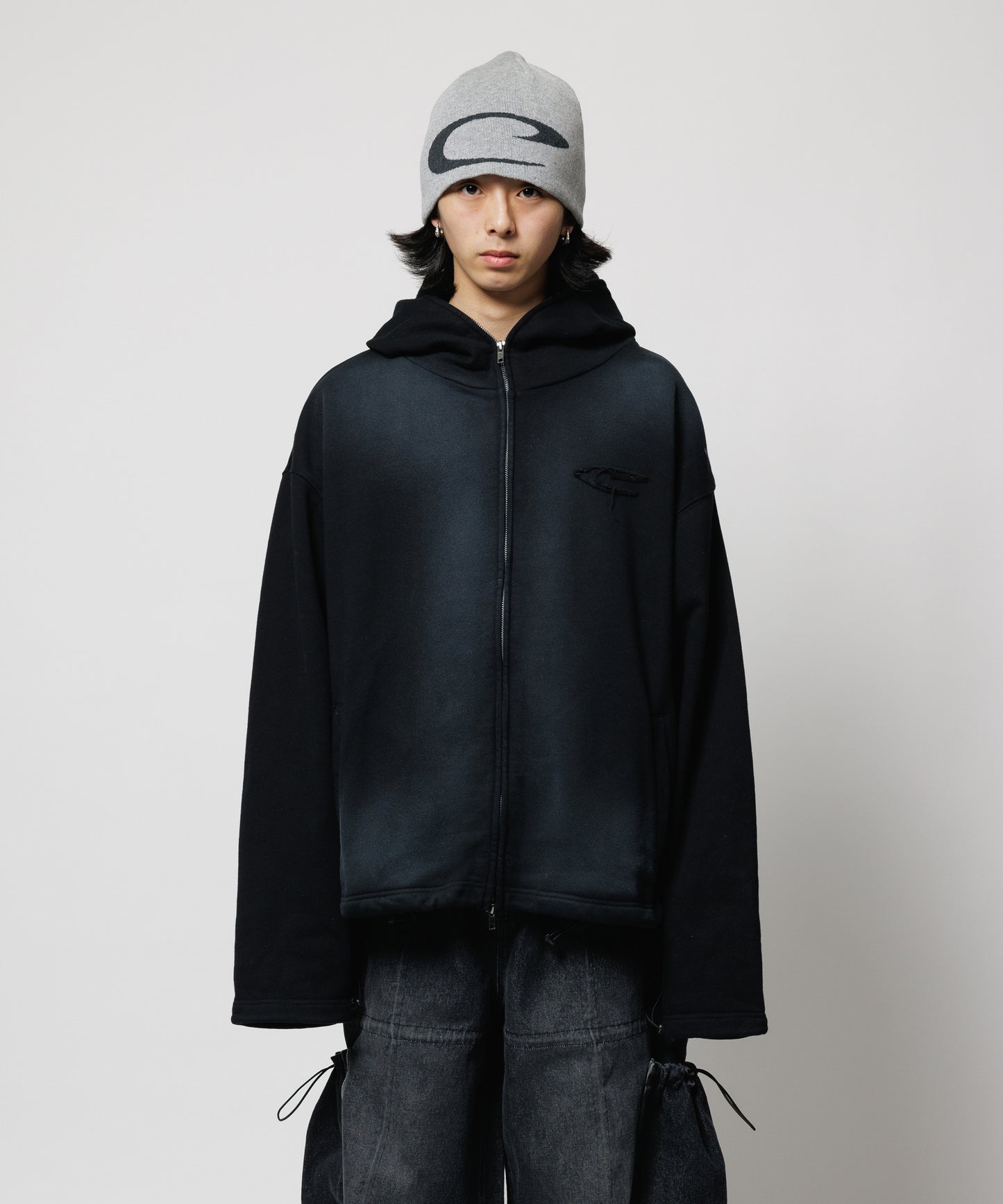 CPG LOGO FADE ZIP HOODIE