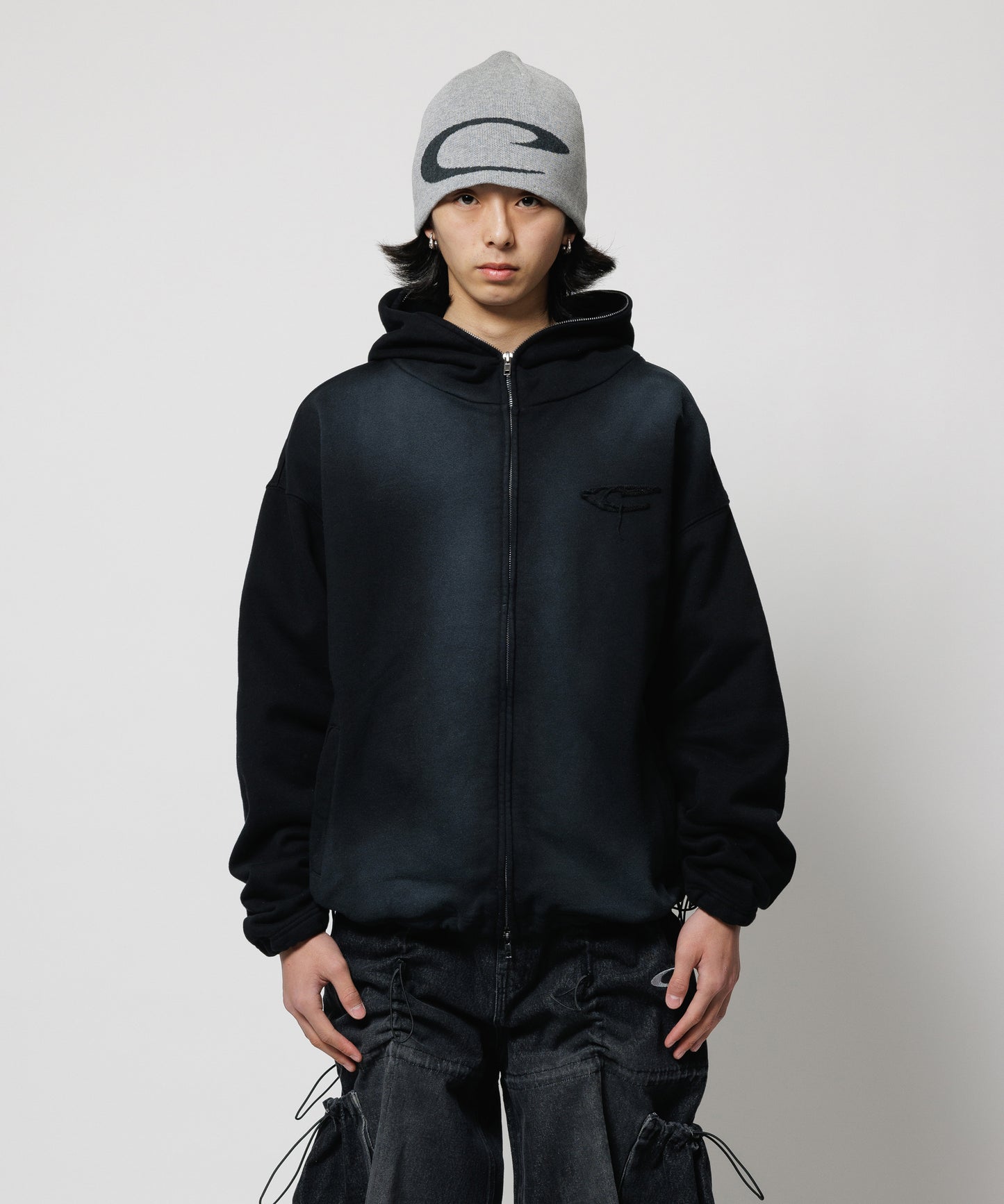 CPG LOGO FADE ZIP HOODIE