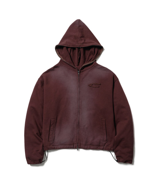 CPG LOGO FADE ZIP HOODIE
