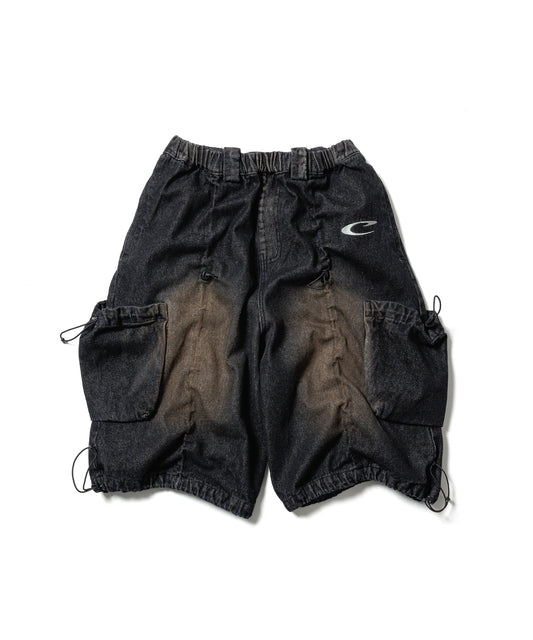 CPG ANOMALY CORD FADE DENIM HALF PANTS