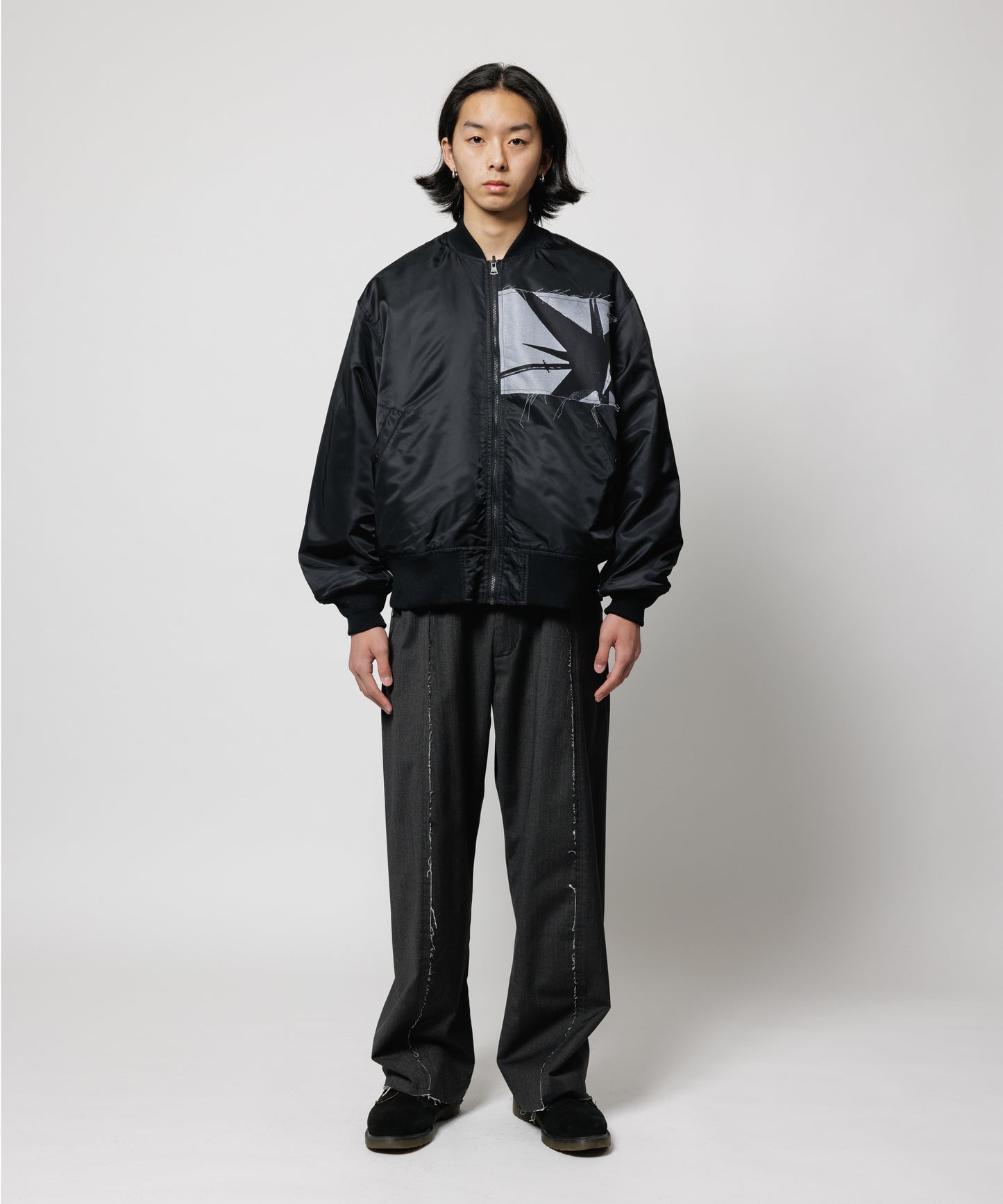 PATCHWORK BOMBER JACKET