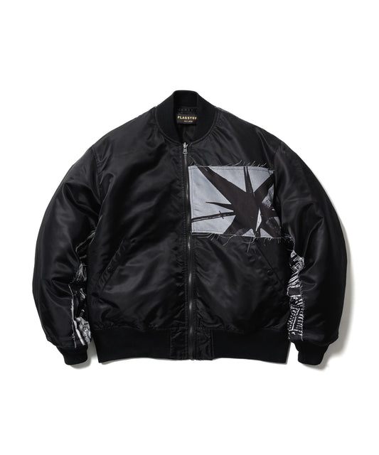 PATCHWORK BOMBER JACKET
