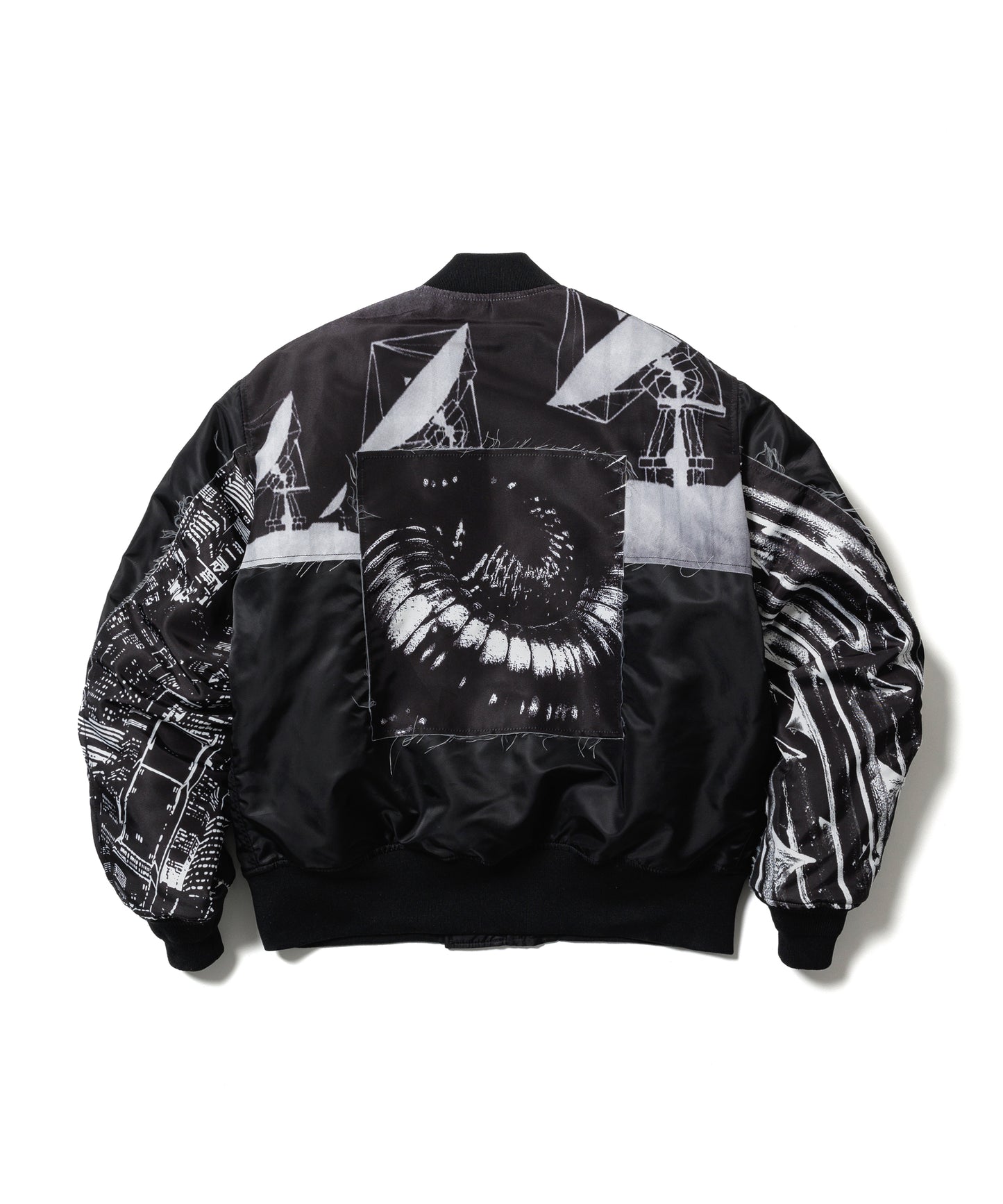 PATCHWORK BOMBER JACKET