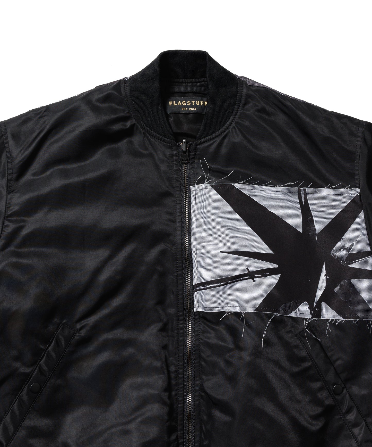 PATCHWORK BOMBER JACKET