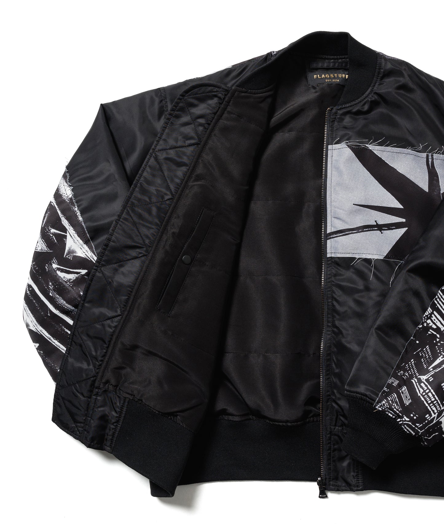 PATCHWORK BOMBER JACKET
