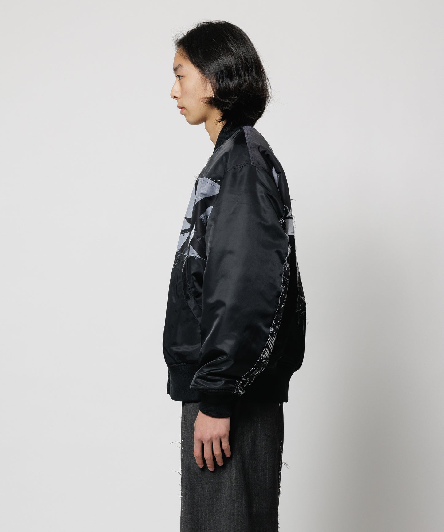 PATCHWORK BOMBER JACKET