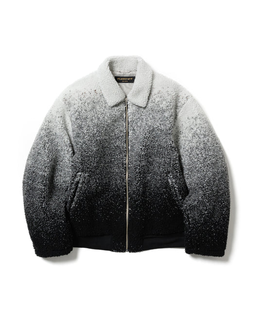 GRADATION FLEECE BOA JACKET