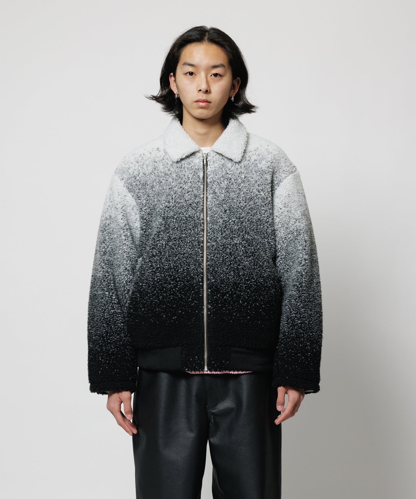 GRADATION FLEECE BOA JACKET