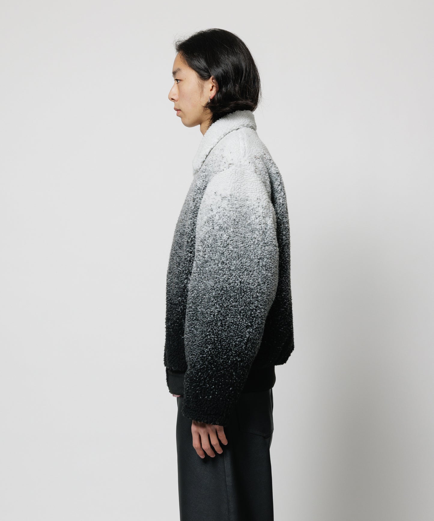 GRADATION FLEECE BOA JACKET