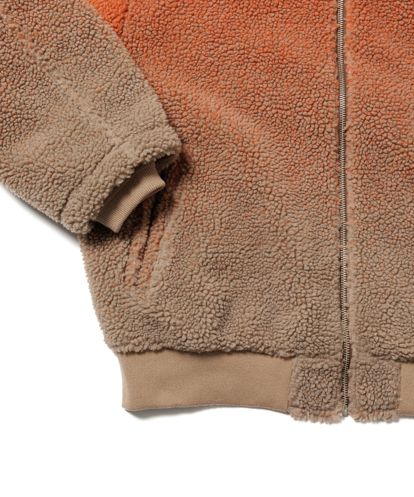 GRADATION FLEECE BOA JACKET