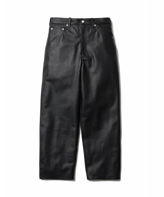 5POCKET LEATHER PANTS