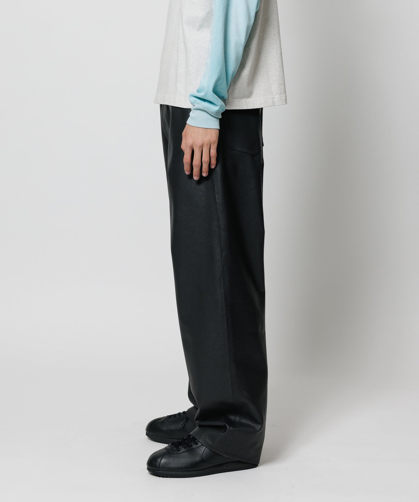 5POCKET LEATHER PANTS