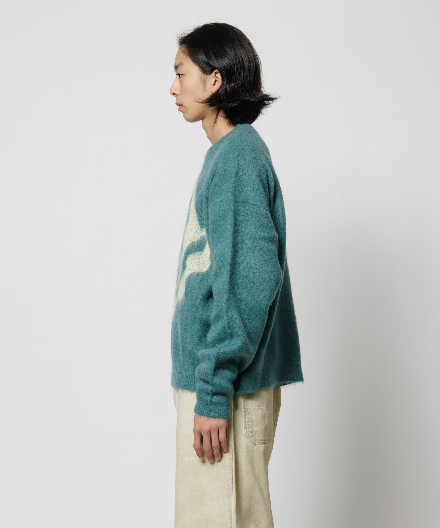 SMILE MOHAIR SWEATER