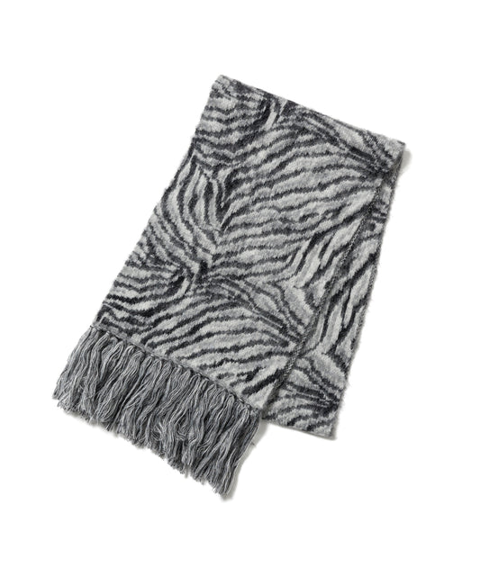 ZEBRA MOHAIR MUFFLER