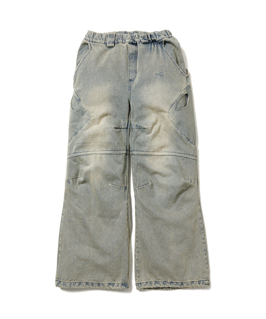 CPG RHOMBUS DENIM PANTS