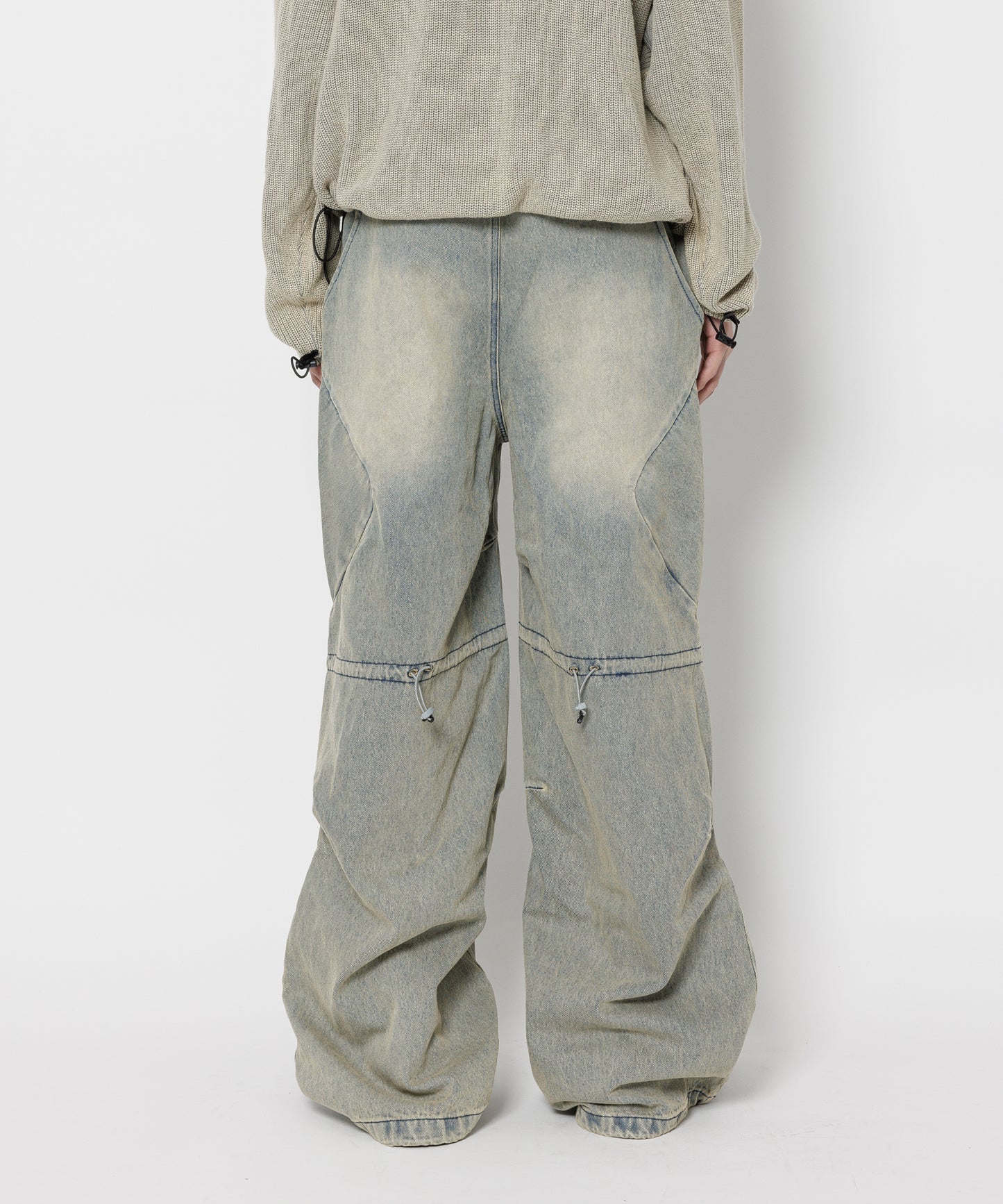 CPG RHOMBUS DENIM PANTS