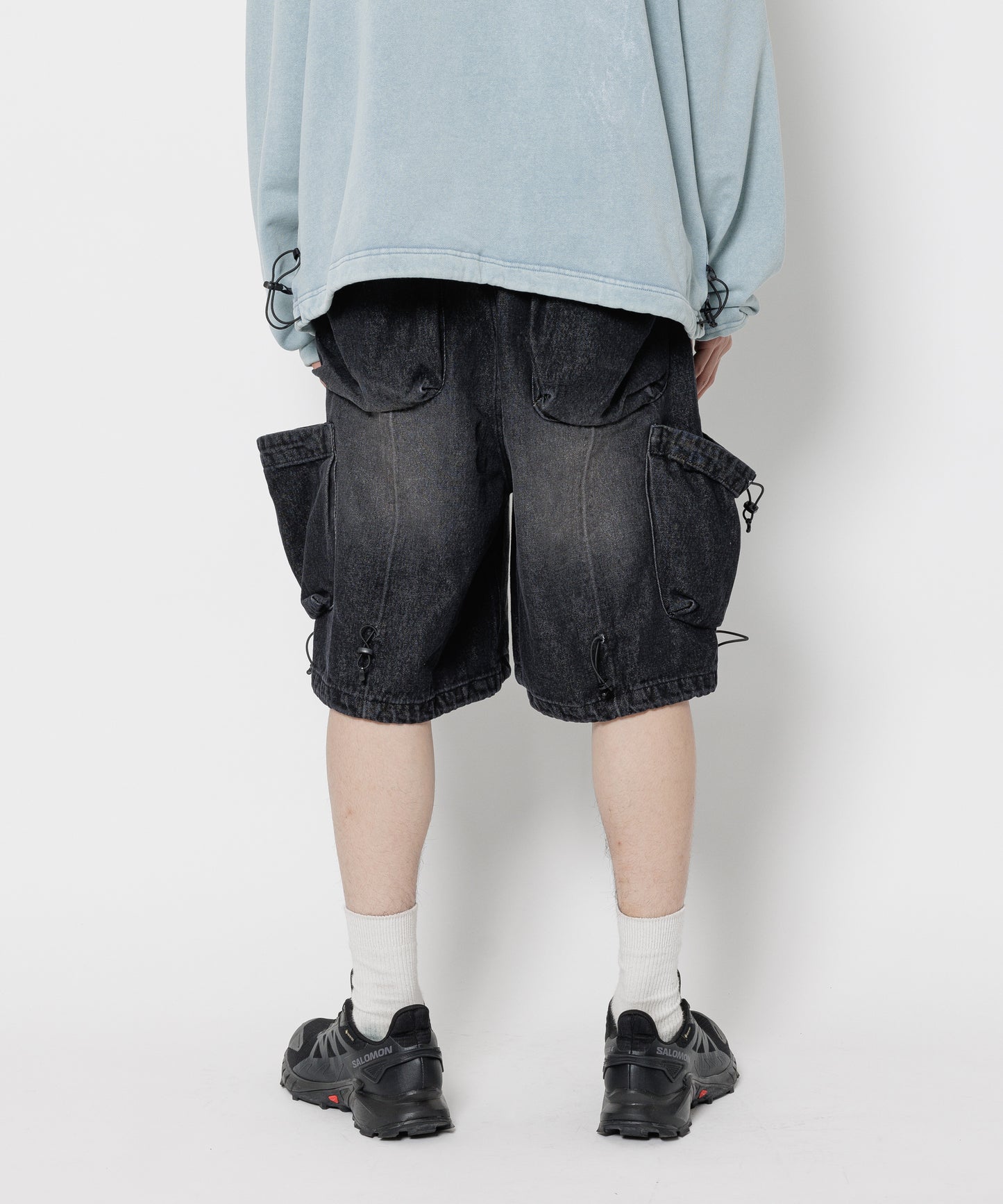 CPG ANOMALY CORD DENIM HALF PANTS