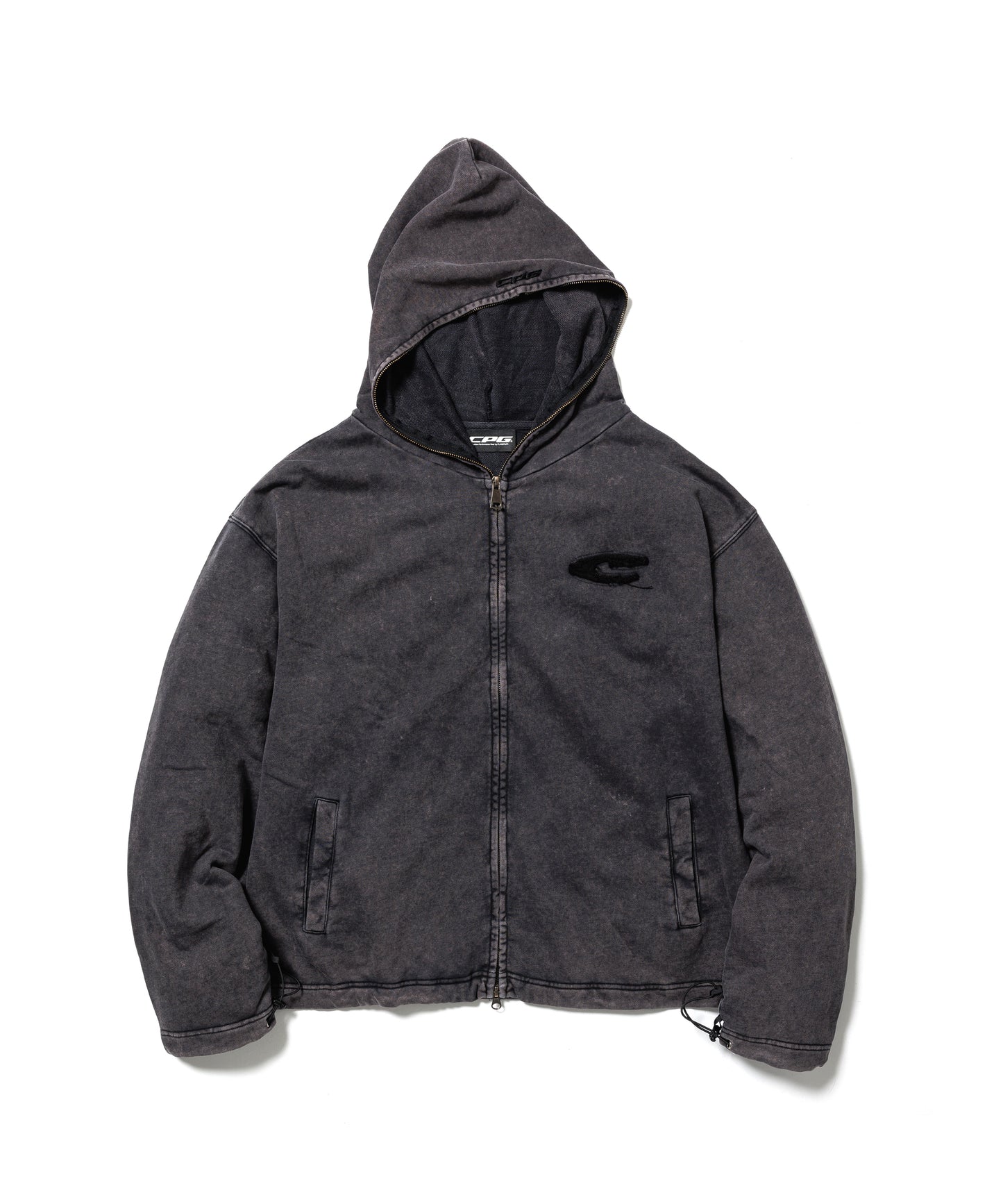 CPG LOGO DYE ZIP HOODIE