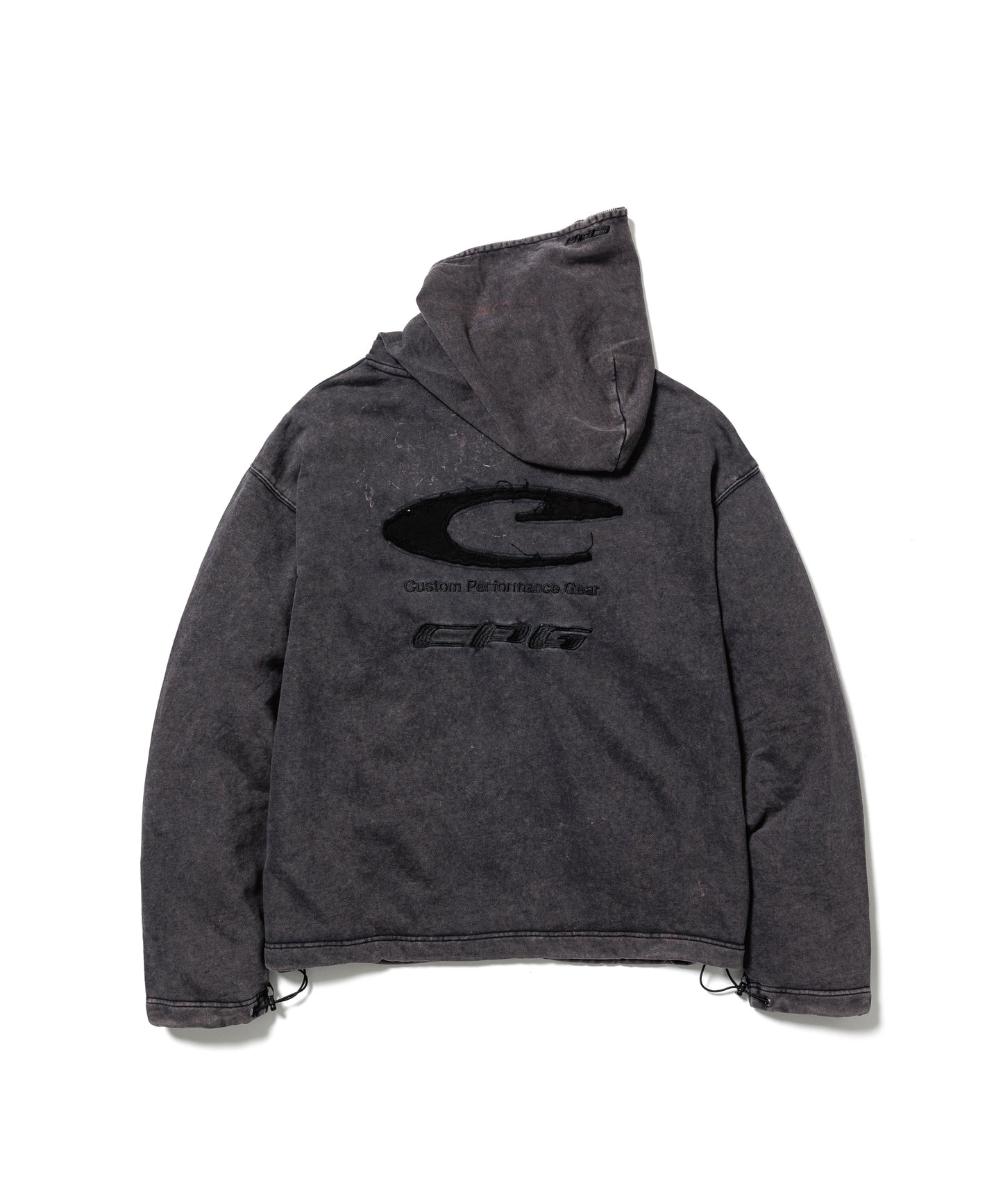 CPG LOGO DYE ZIP HOODIE