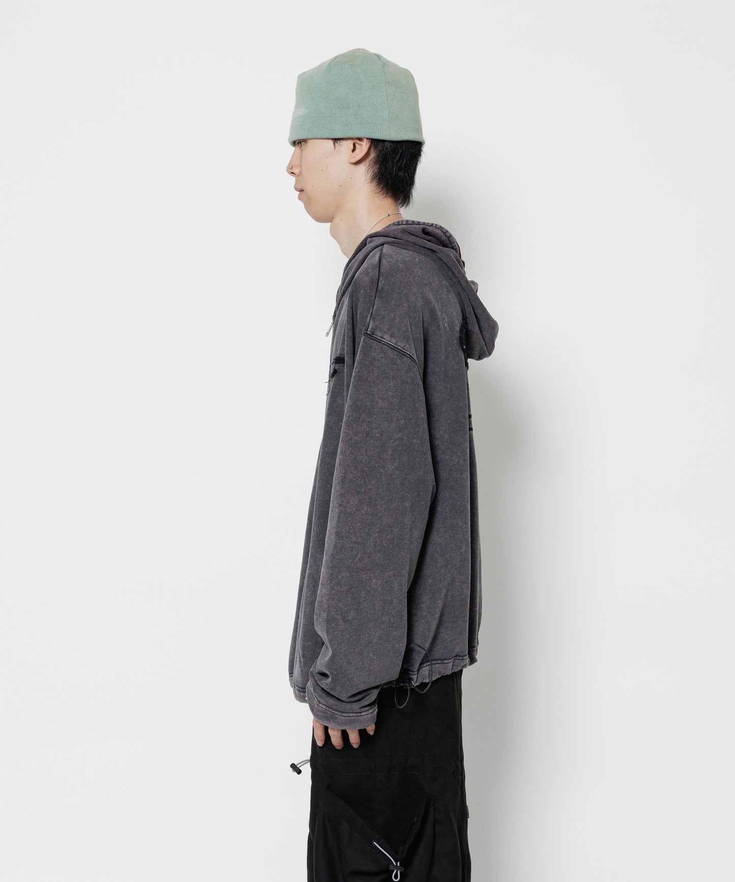 CPG LOGO DYE ZIP HOODIE