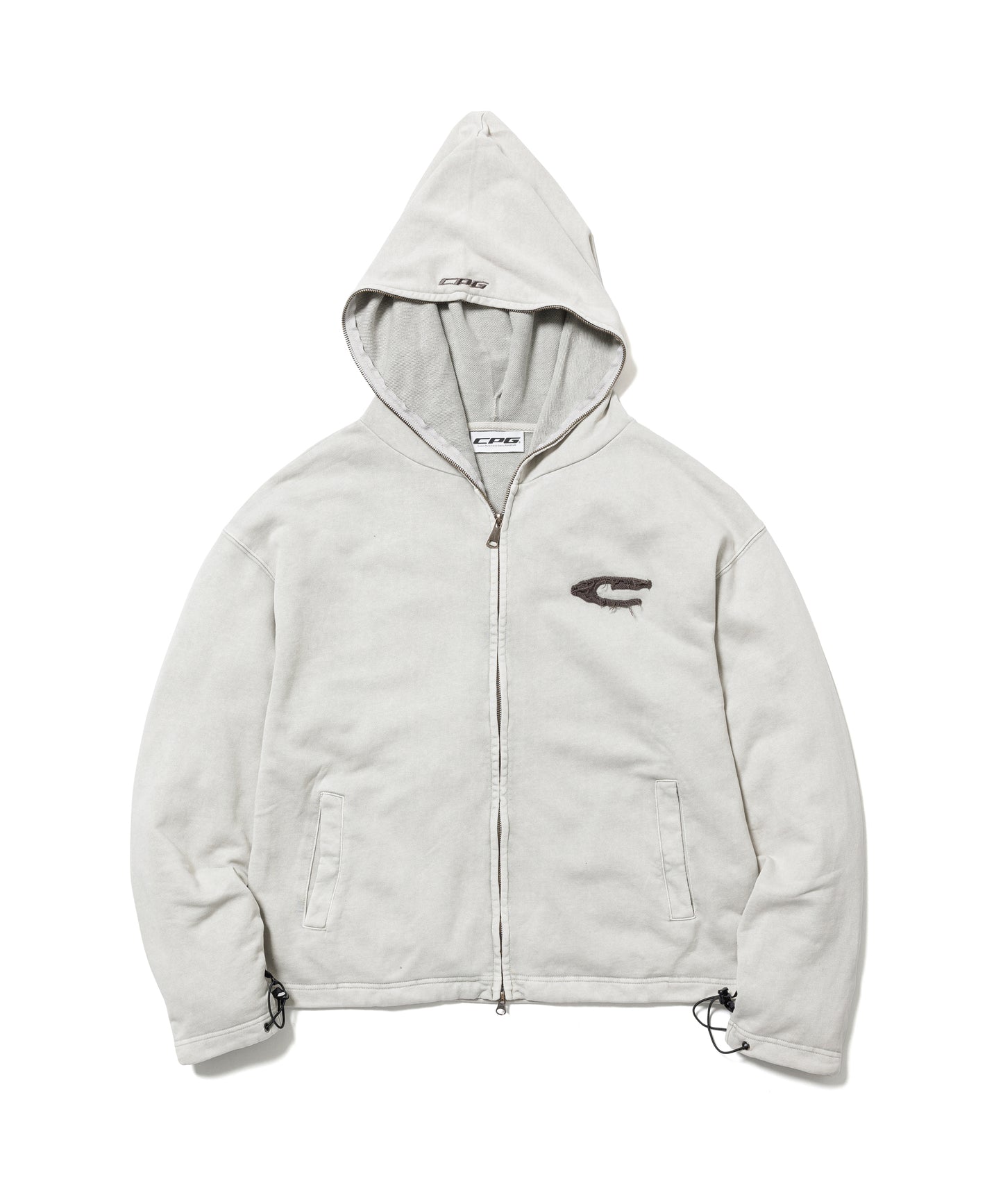 CPG LOGO DYE ZIP HOODIE