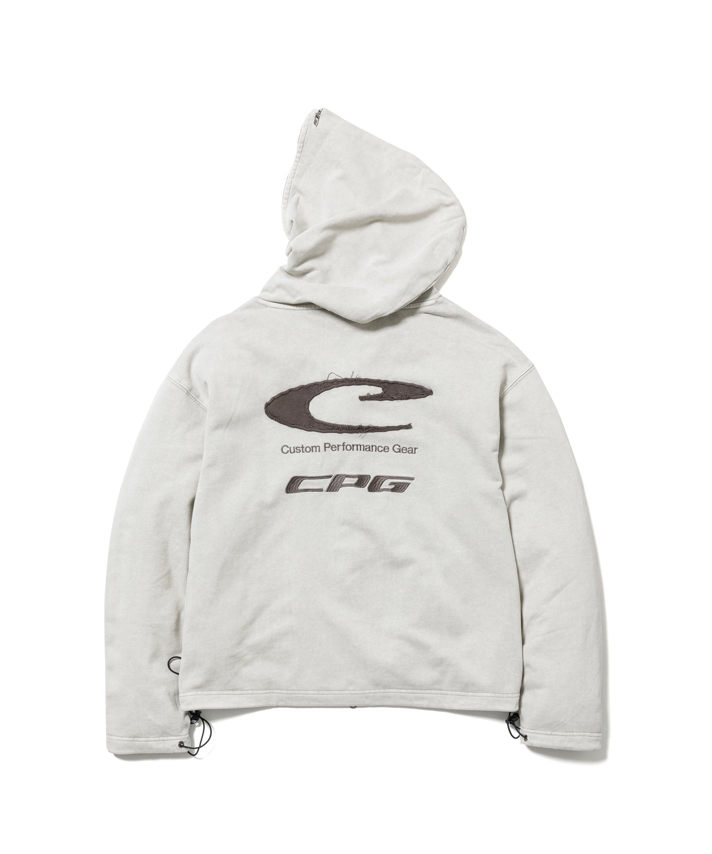 CPG LOGO DYE ZIP HOODIE