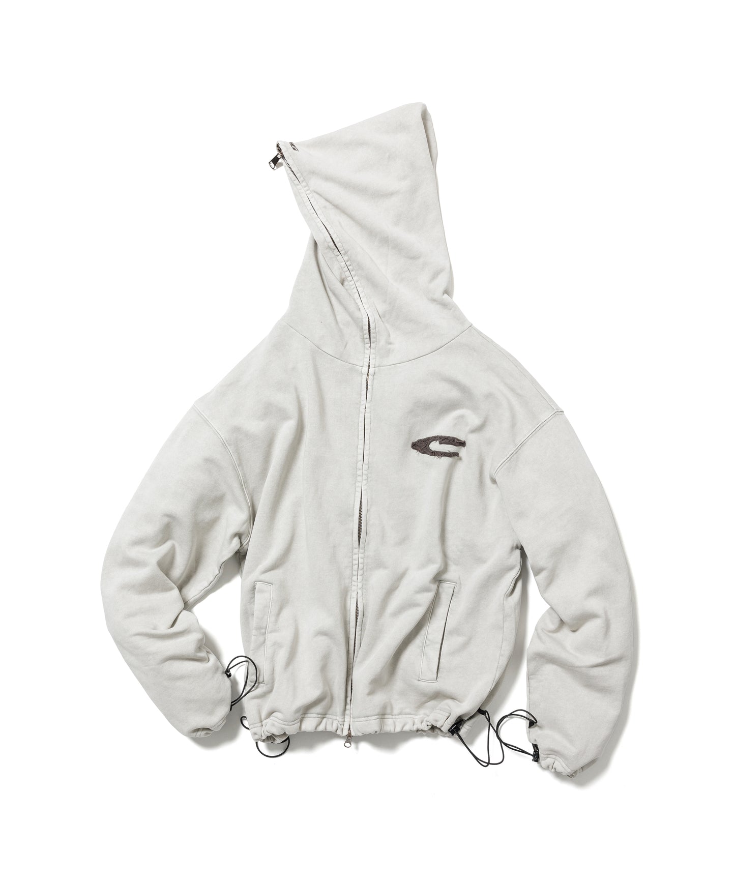 CPG LOGO DYE ZIP HOODIE