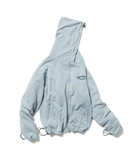 CPG LOGO DYE ZIP HOODIE